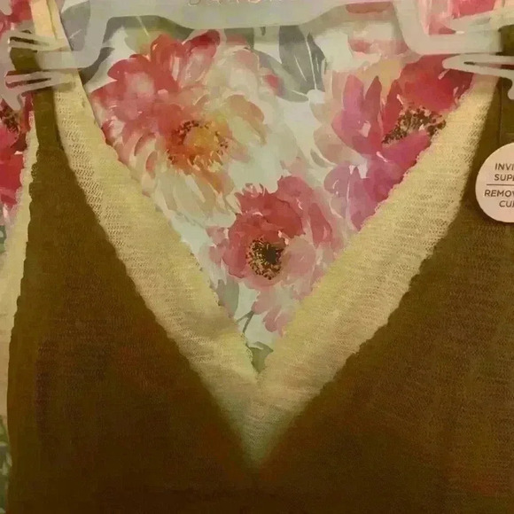 Danskin Ladies Intimates size L taupe/cream set of two . Nylon&Spandex . - Picture 4 of 6